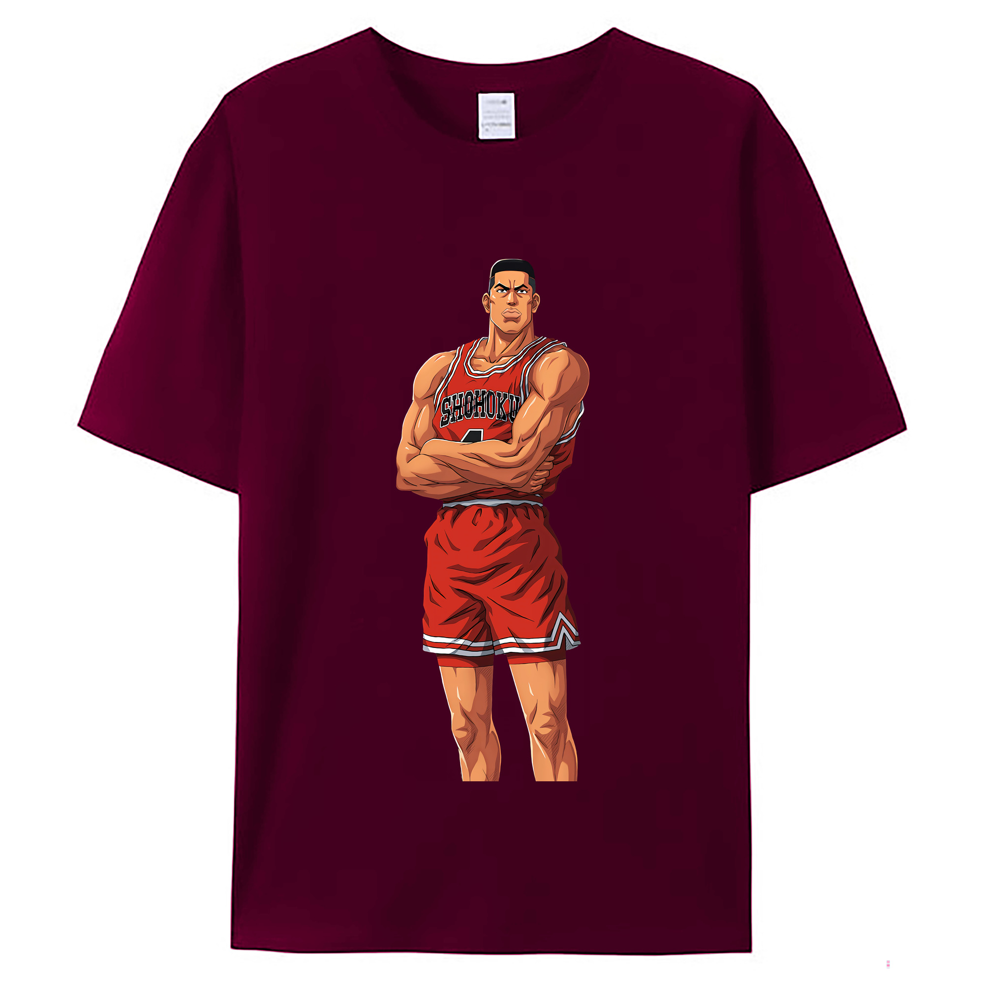 （画像用） SLAM DUNK／スラムダンク レディースカジュアルプリントTシャツ（綿100％）
